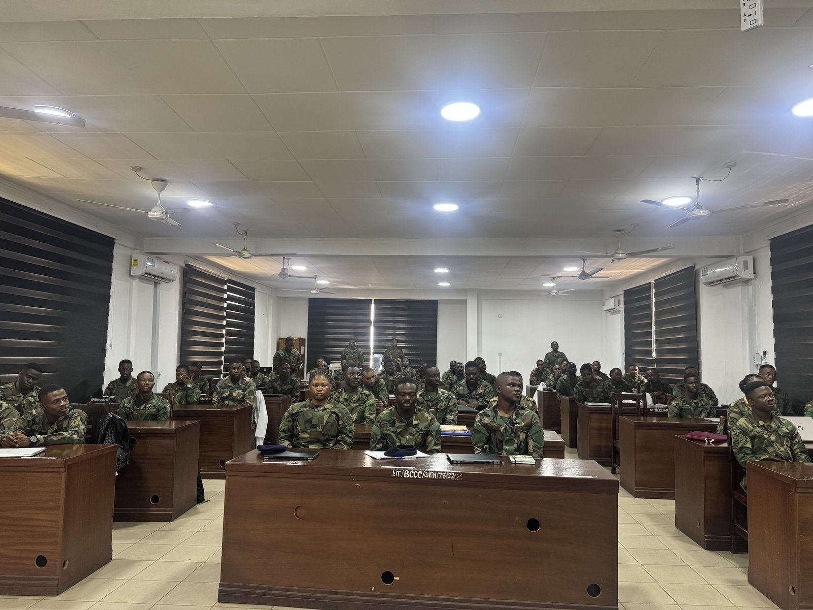 Engaging officers and students at GAFSIT