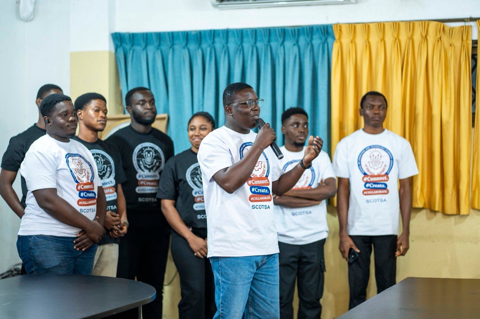 SCOTSA Executives Engaging Students